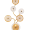 Светильник NewRgy W2895A/7 SPRAY PAINT BRASS+CLEAR+AMBER